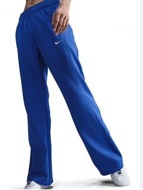 Nike Windrunner Mid Rise Slim Fit Full Length Track Pant Women’s XXL Blue